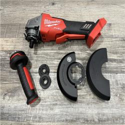 AS-IS Milwaukee FUEL 18V Lithium-Ion Brushless Cordless 4-1/2 in./5 in. Grinder w/Paddle Switch (Tool-Only)