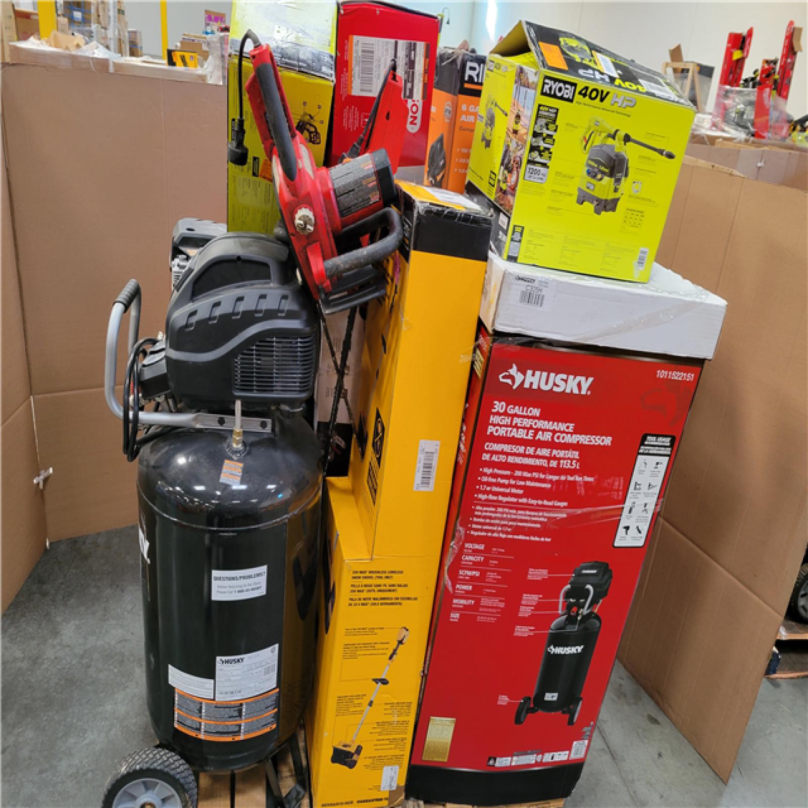 CALIFORNIA AS-IS OUTDOOR POWER EQUIPMENT