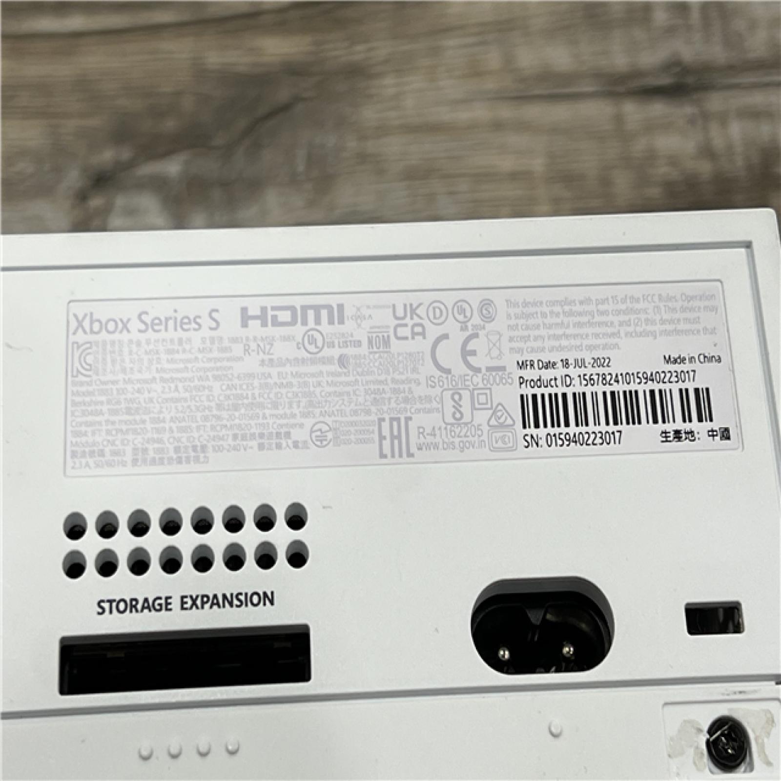 AS-IS Xbox Series S Console - White 1TB