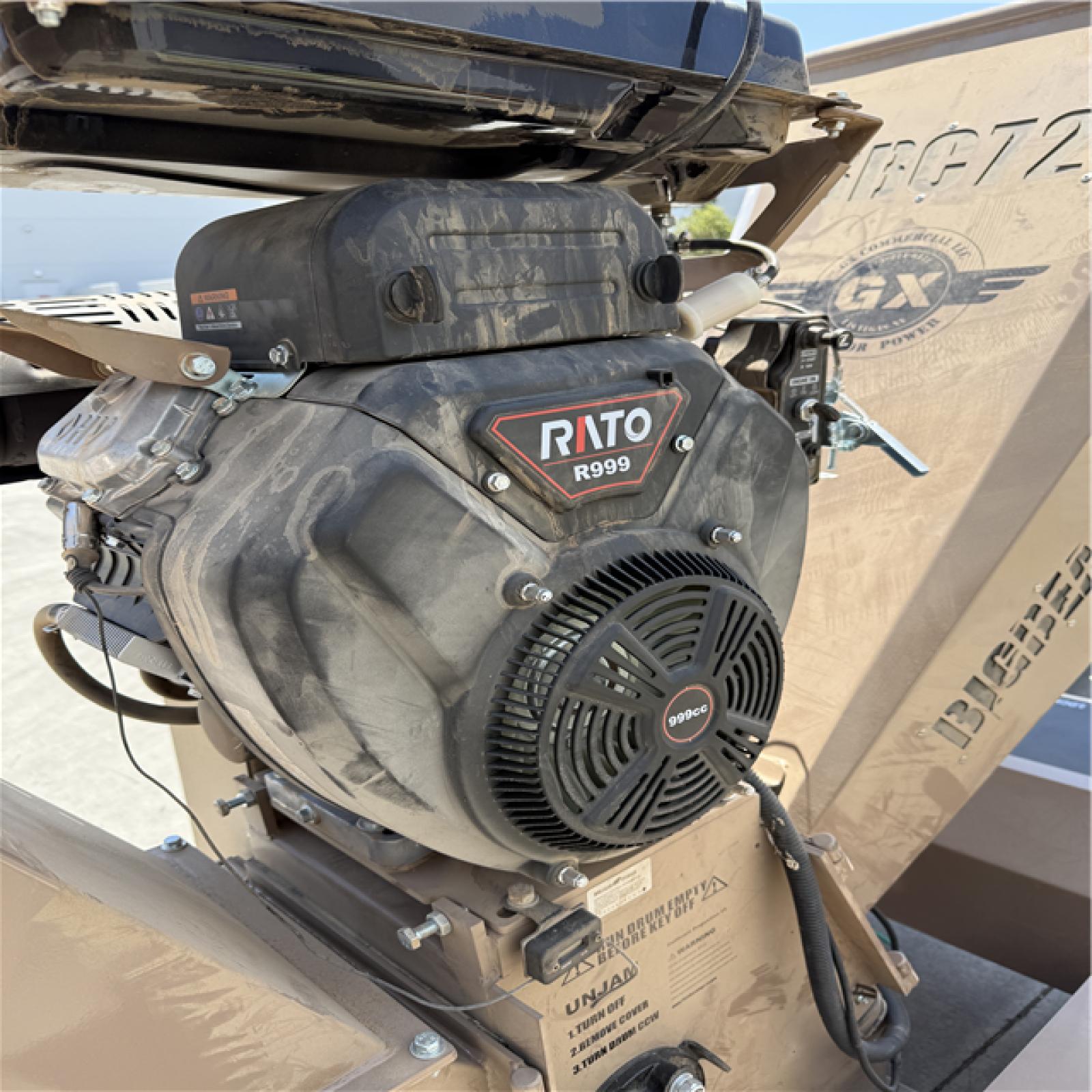California AS-IS OUTDOOR POWER EQUIPMENT