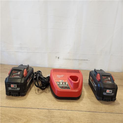 AS-IS- Milwaukee 18-Volt Lithium-Ion High Output Starter Kit
