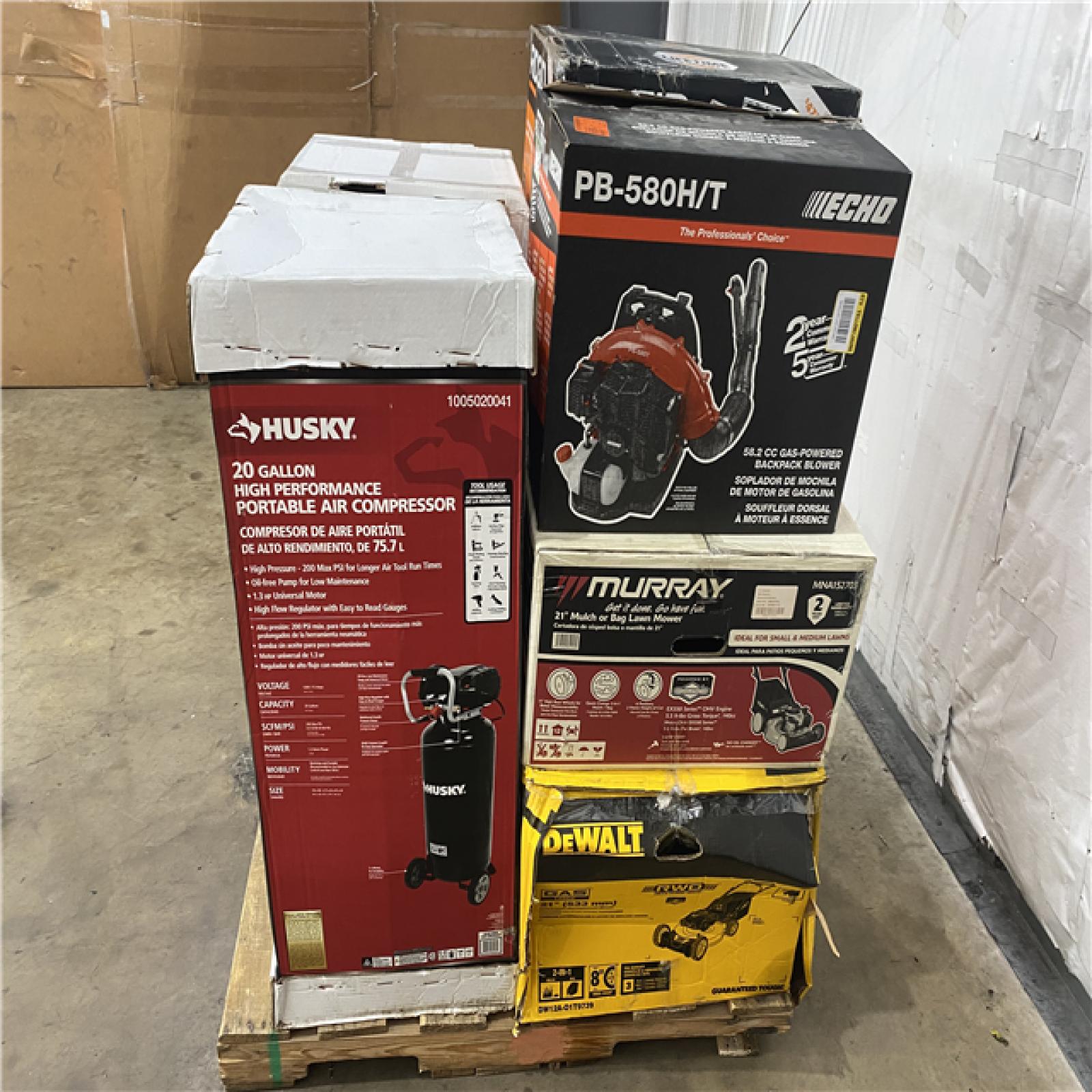 Houston Location AS IS - Outdoor Pallet