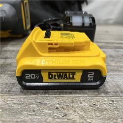 AS-IS DEWALT 20V MAX XR Lithium-Ion Cordless 2-1/2 in. 15-Gauge Finish Nailer Kit