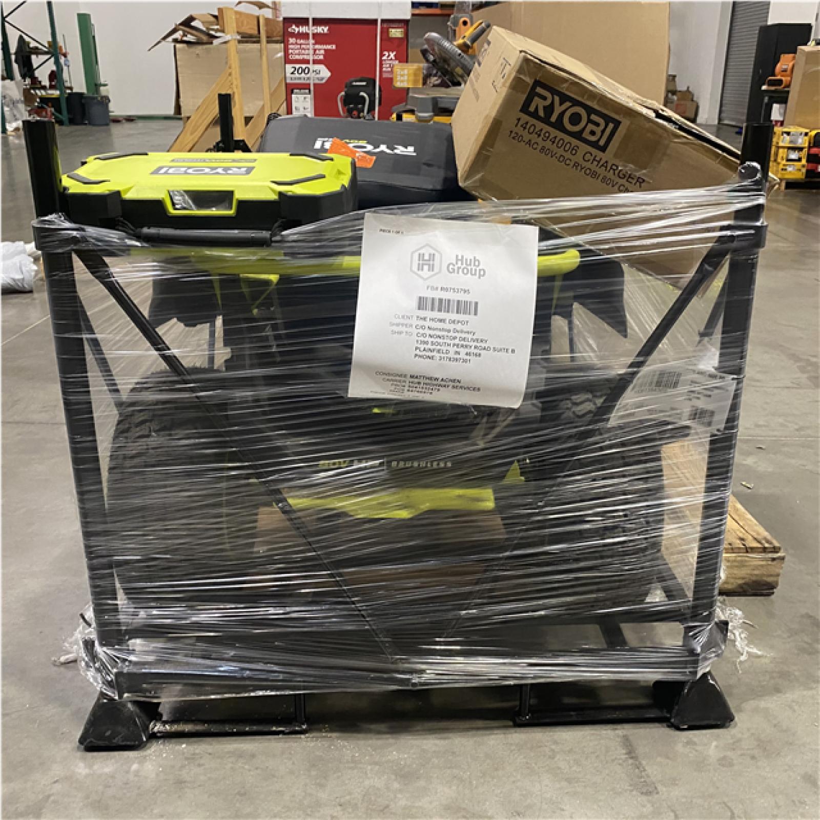 Dallas Location - As-Is RYOBI R1 80V HP Brushless Lithium Battery Cordless Electric 30 in. Riding Lawn Mower with 10 Ah Battery and Charger