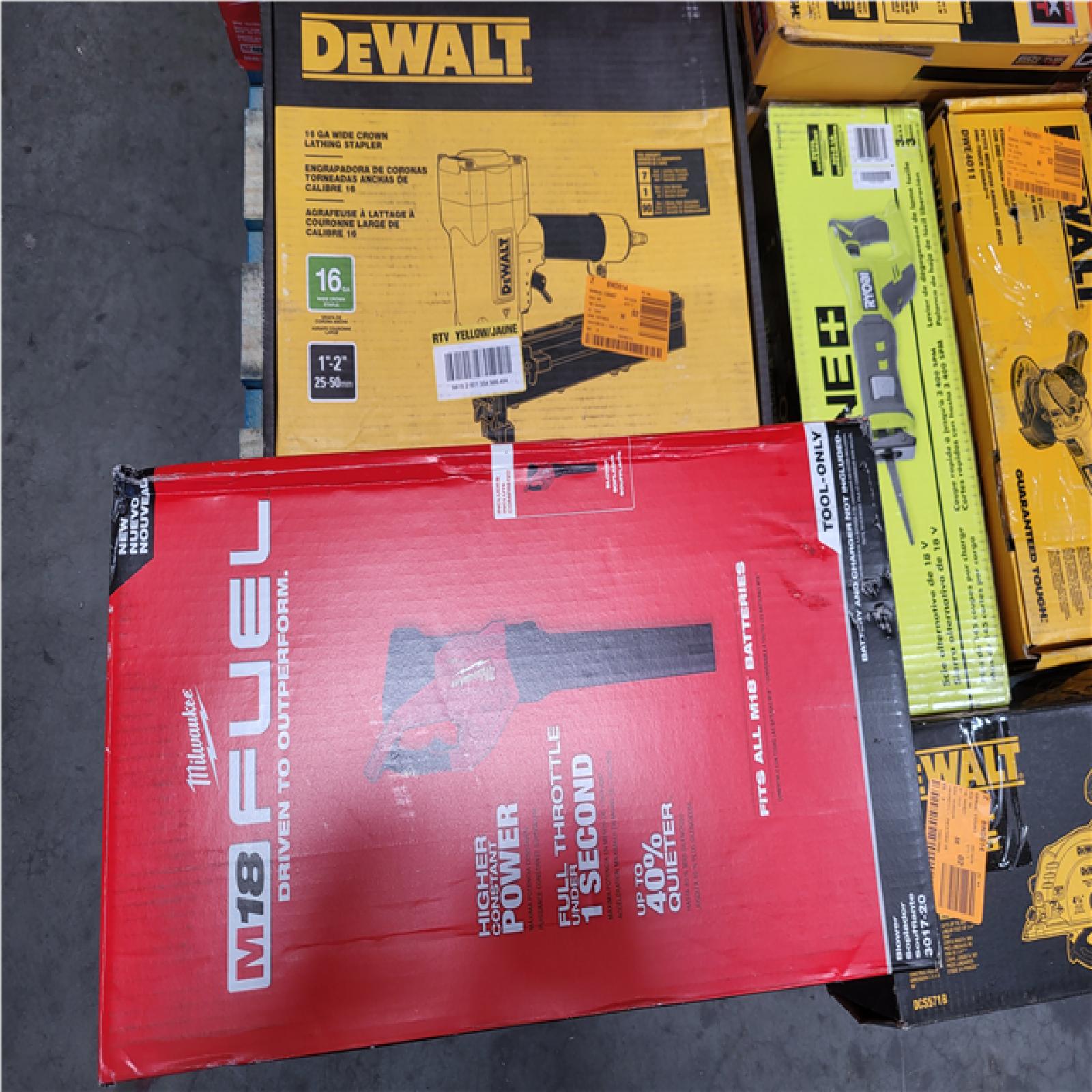 CALIFORNIA AS-IS TOOL PALLET