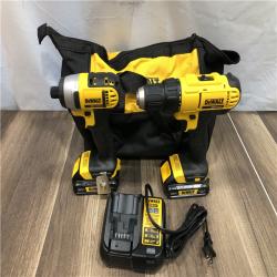 AS-IS DEWALT 20V MAX Cordless Drill/Impact 2 Tool Combo Kit