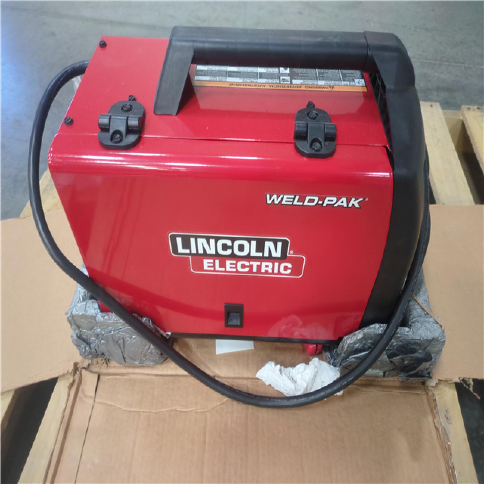 CALIFORNIA AS-IS lINCOLN ELECTRIC WELD-PAK