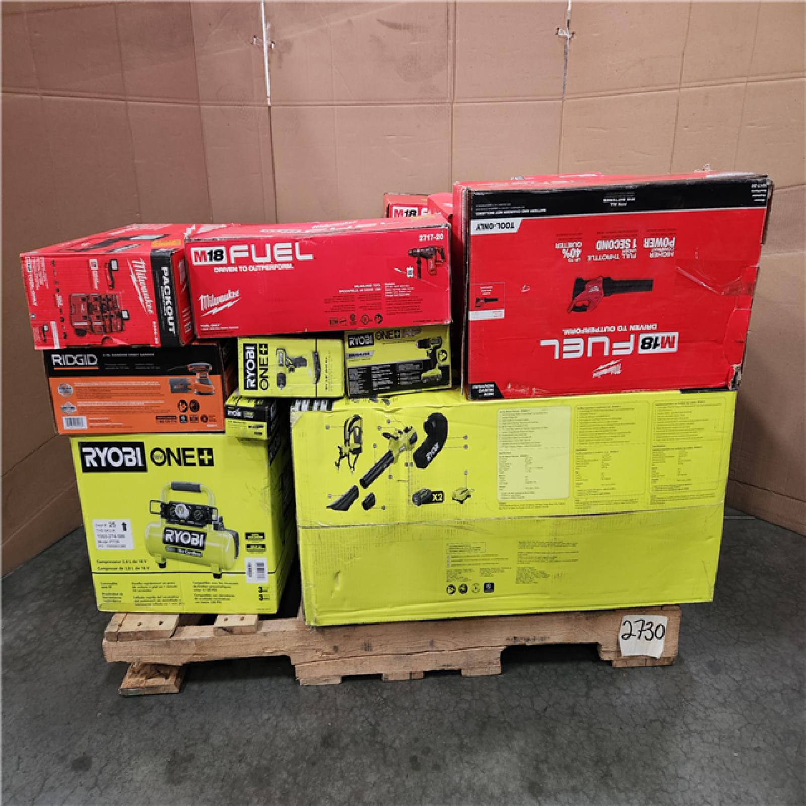 California As-Is Tool Pallet