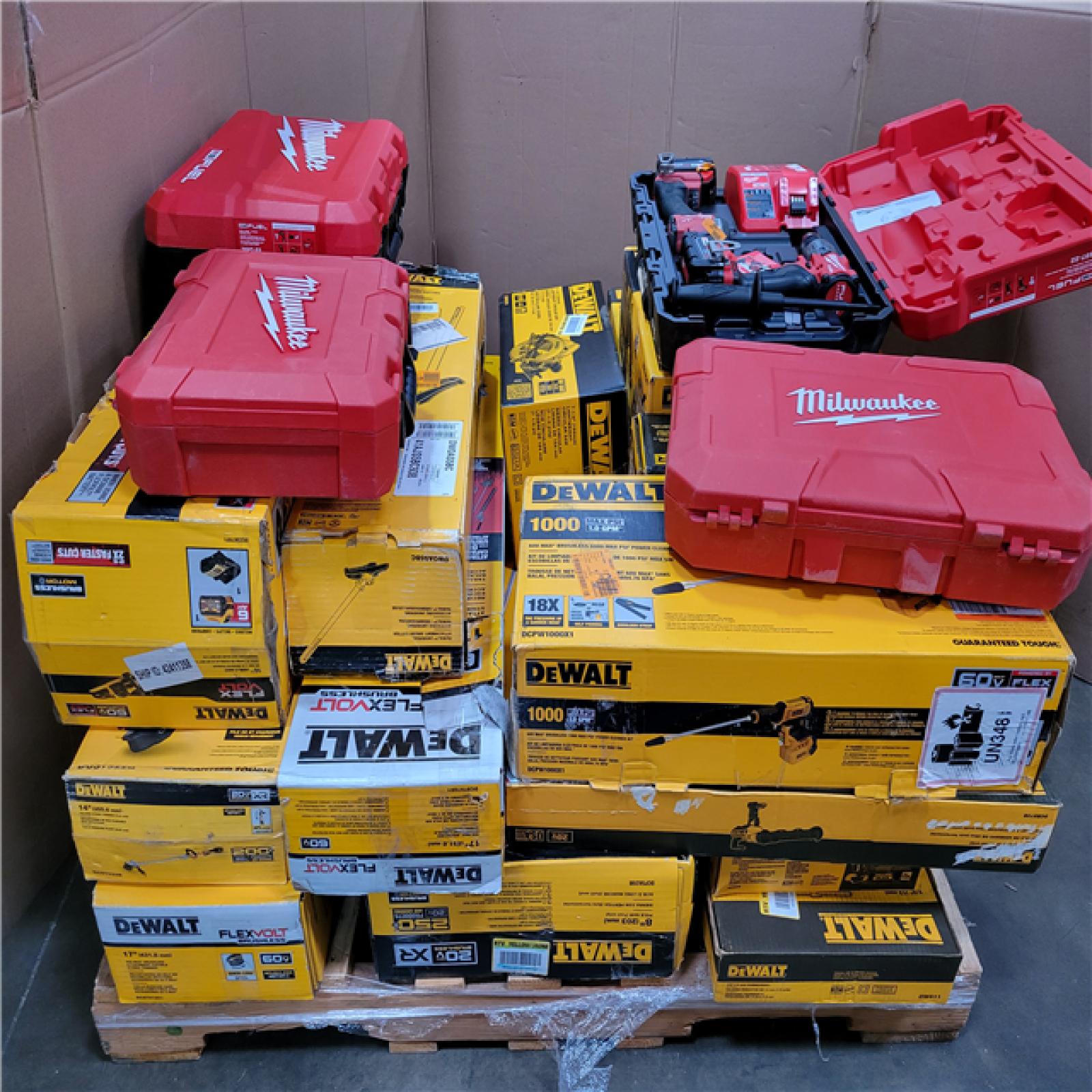 CALIFORNIA AS-IS TOOL PALLET