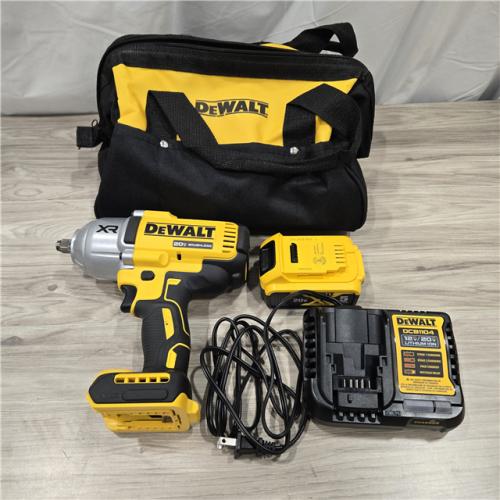 AS-IS Dewalt 20V MAX Cordless Impact Wrench Kit