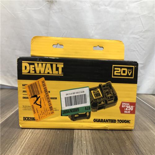 NEW- DEWALT 20V MAX Lithium-Ion 6.0 Ah Battery and Charger