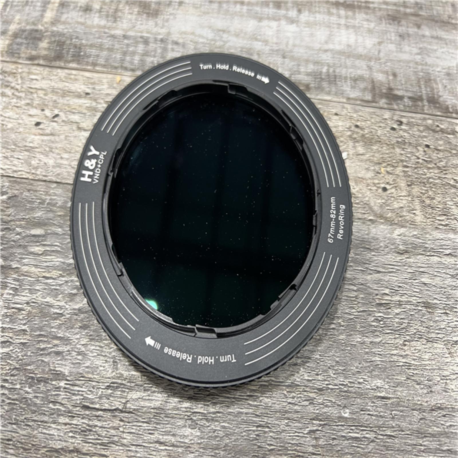 AS-IS H&Y Filters RevoRing Variable ND3-ND1000 & Circular Polarizer Filter