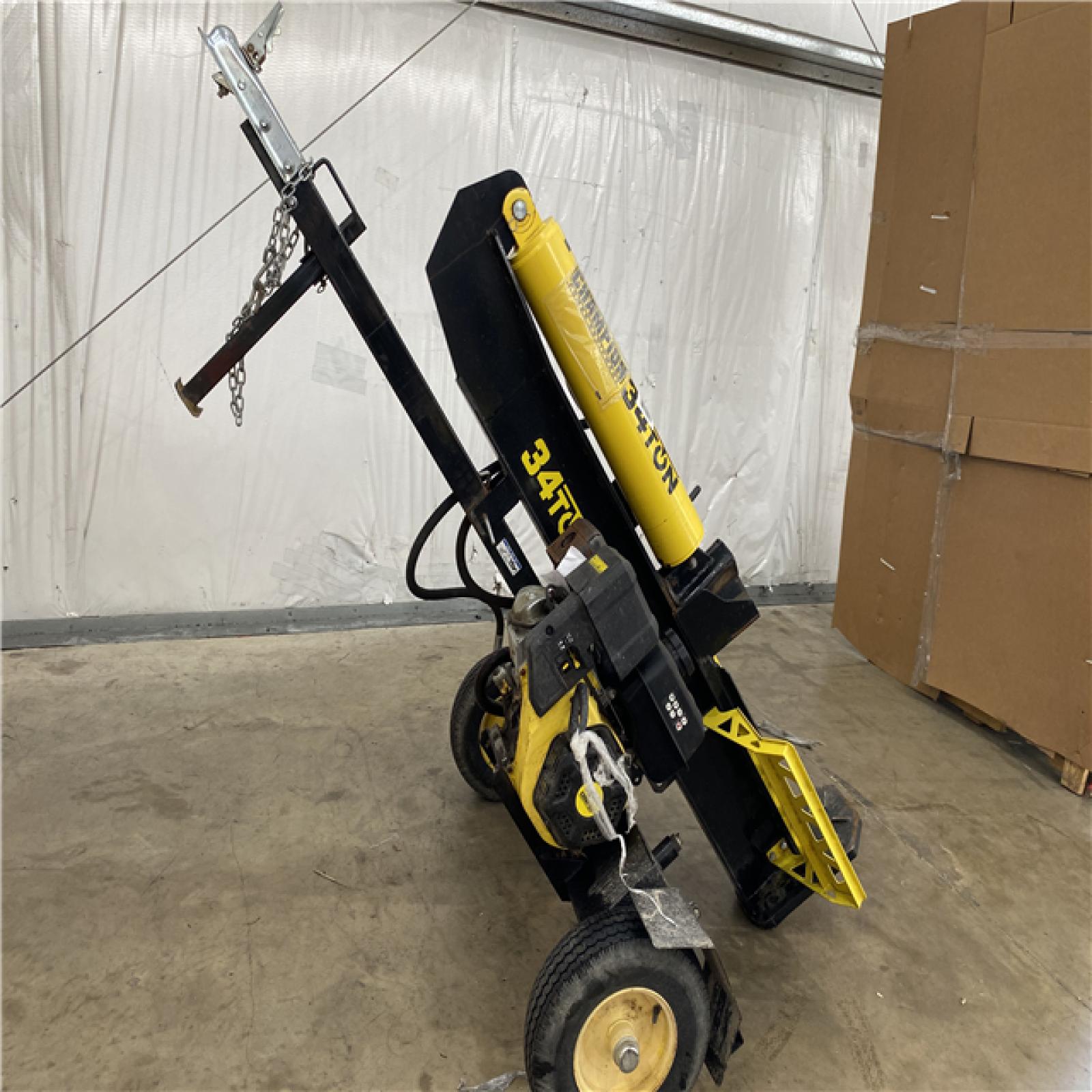 Houston Location - AS-IS Champion 34 Ton Log Slitter