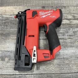 AS-IS Milwaukee FUEL 12-Volt Lithium-Ion Brushless Cordless 18-Gauge 1-1/2 in. Compact Brad Nailer (Tool Only)