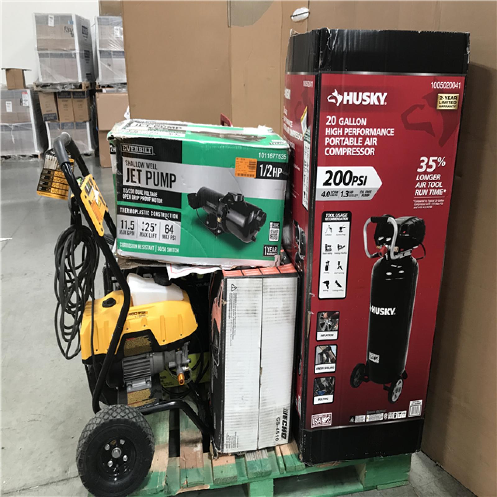 CALIFORNIA AS-IS OUTDOOR POWER EQUIPMENT