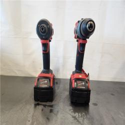 AS-IS- Milwaukee FUEL 18V Lithium-Ion Brushless Cordless Hammer Drill and Impact Driver Combo Kit