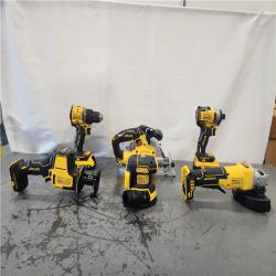 AS-IS- Dewalt 20-Volt MAX ToughSystem Lithium-Ion 6-Tool Cordless Combo Kit