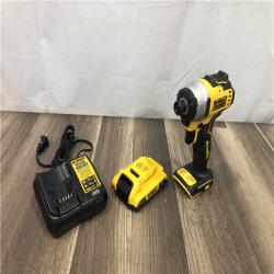 AS-IS DEWALT Atomic 20V Max Lithium-Ion Brushless Cordless Compact 1/4 in. Impact Driver Kit