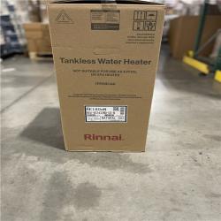 NEW!- Rinnai High Efficiency Non-Condensing 8.5 GPM Residential 180 000 BTU Exterior Natural Gas Tankless Water Heater