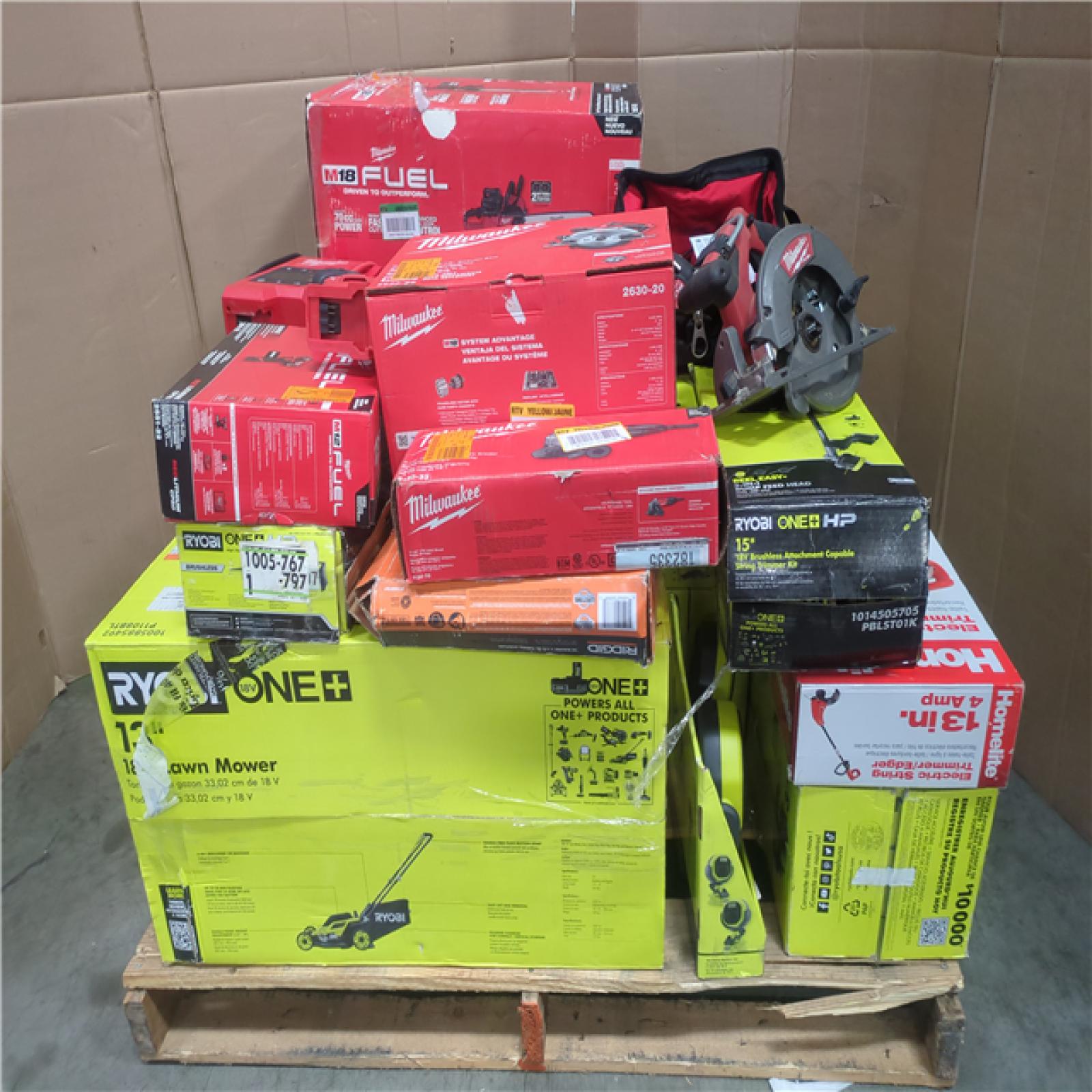 CALIFORNIA AS-IS TOOL PALLET