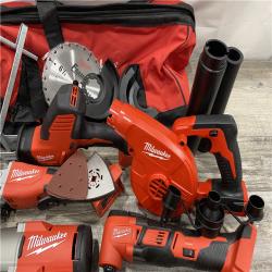 AS-IS Milwaukee 18-Volt Lithium-Ion Cordless (9-Tool) Combo Kit