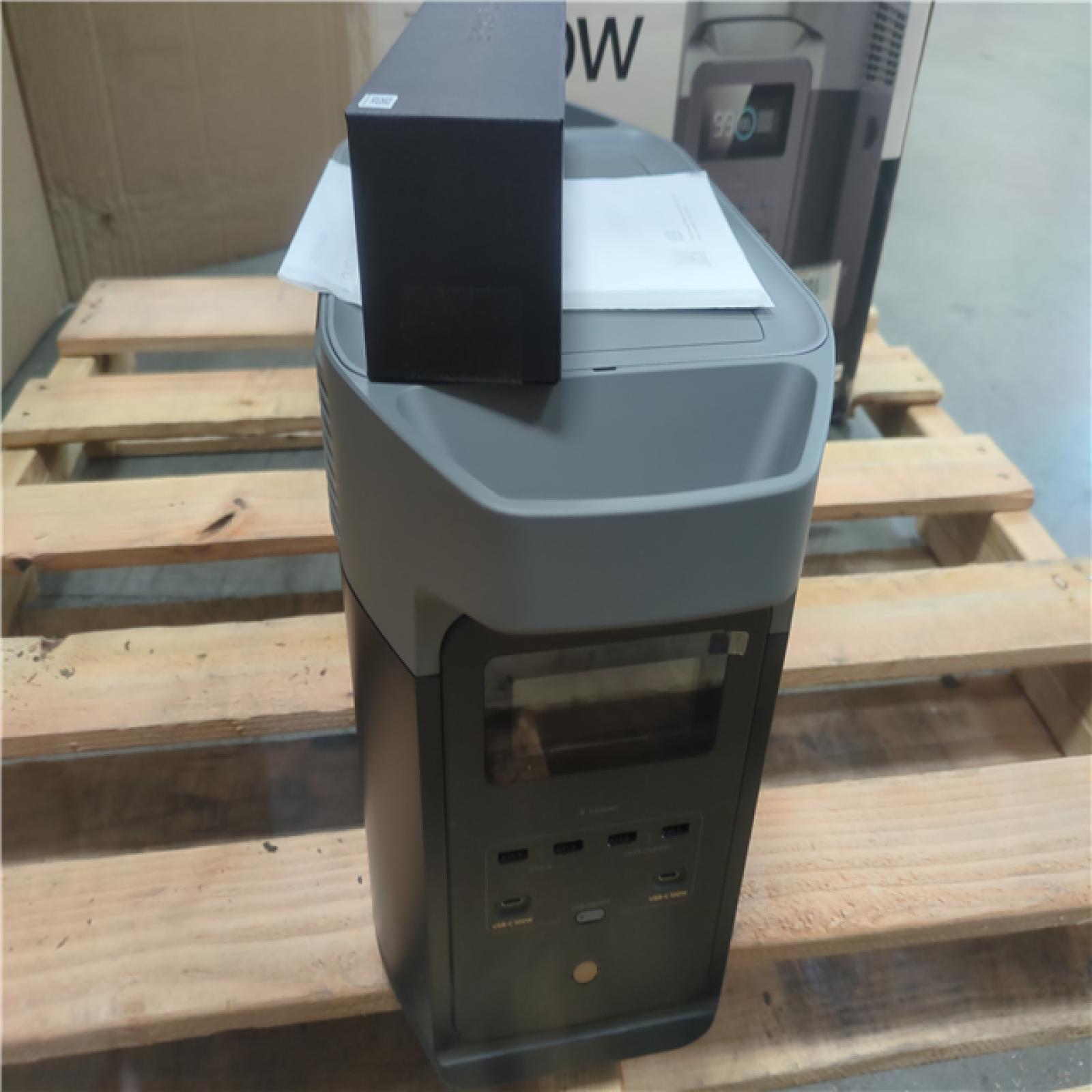 CALIFORNIA AS-IS ECOFLOW BATTERY GENERATOR