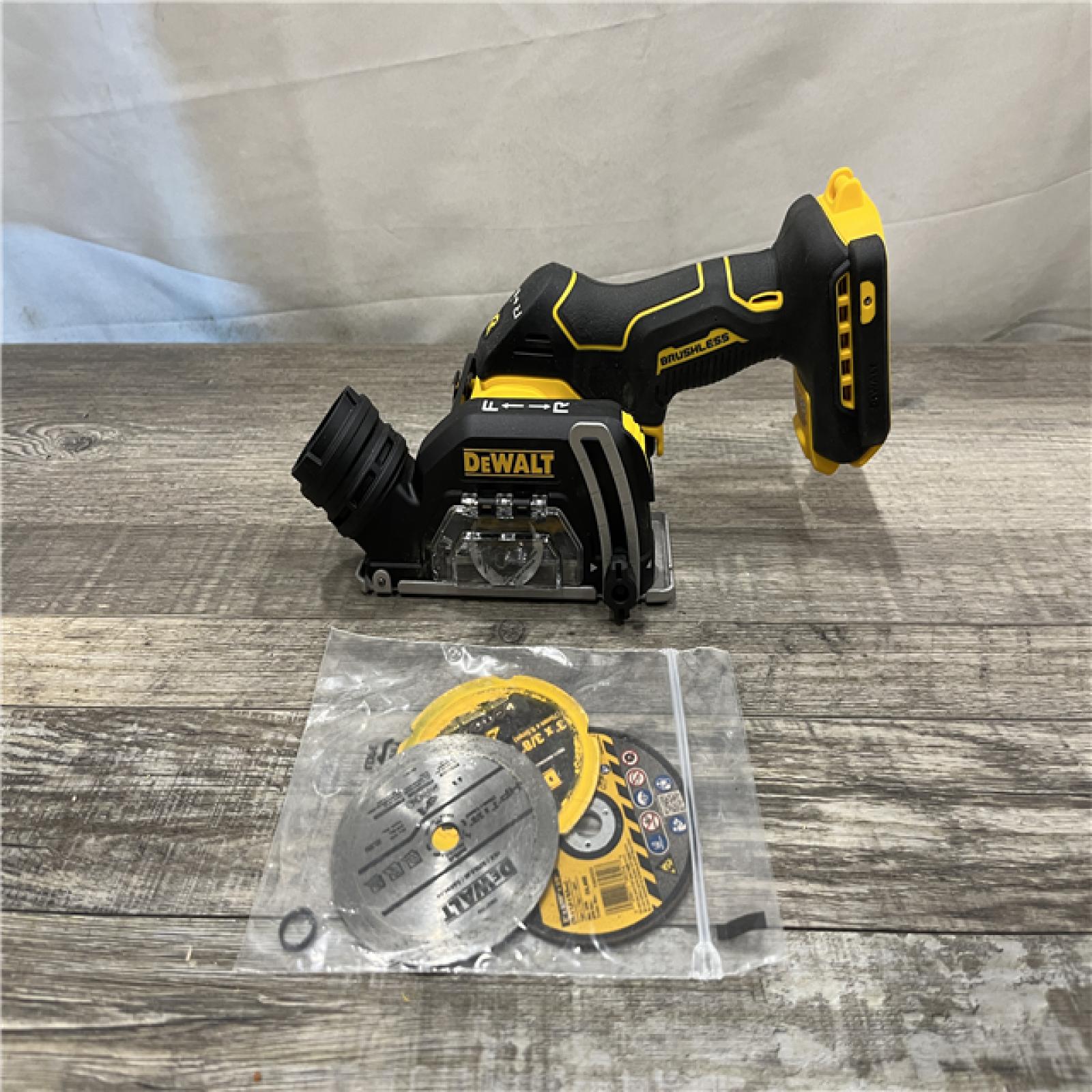 AS-IS DEWALT 20V XR Cordless 3 in. Cut-Off Tool (Tool Only)