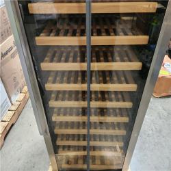 Phoenix Location LANBO 23 in. 171-Bottle Stainless Steel Single Zone Wine Refrigerator