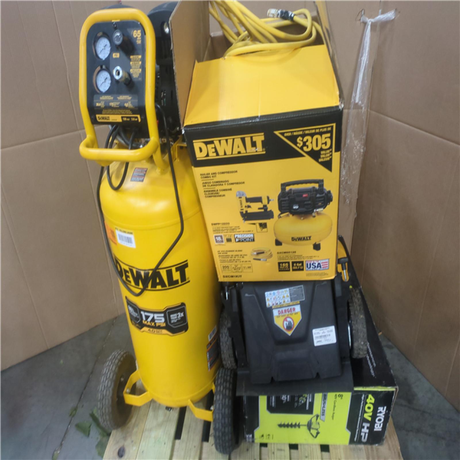 CALIFORNIA AS-IS OUTDOOR POWER EQUIPMENT