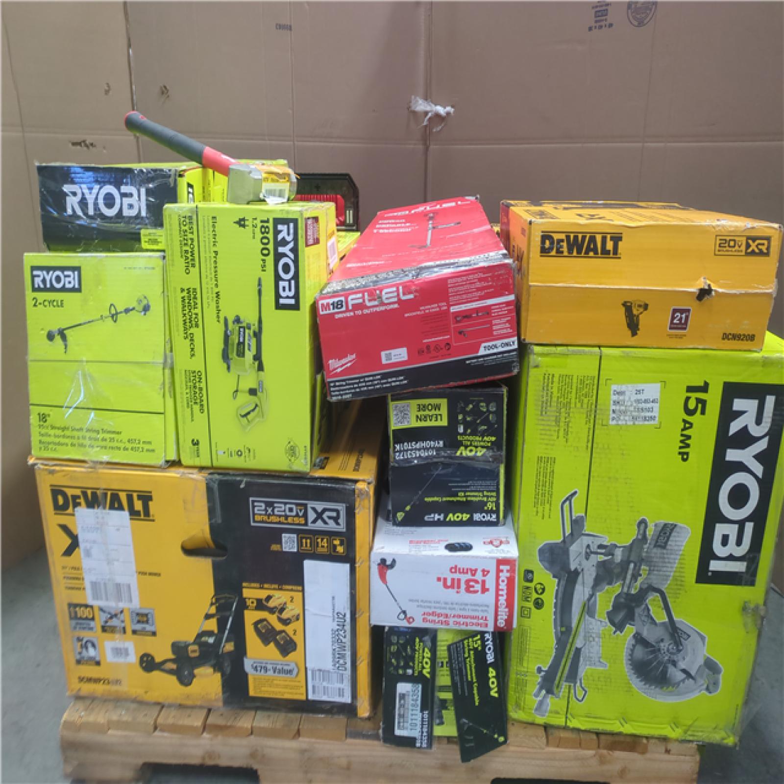 CALIFORNIA AS-IS TOOL PALLET