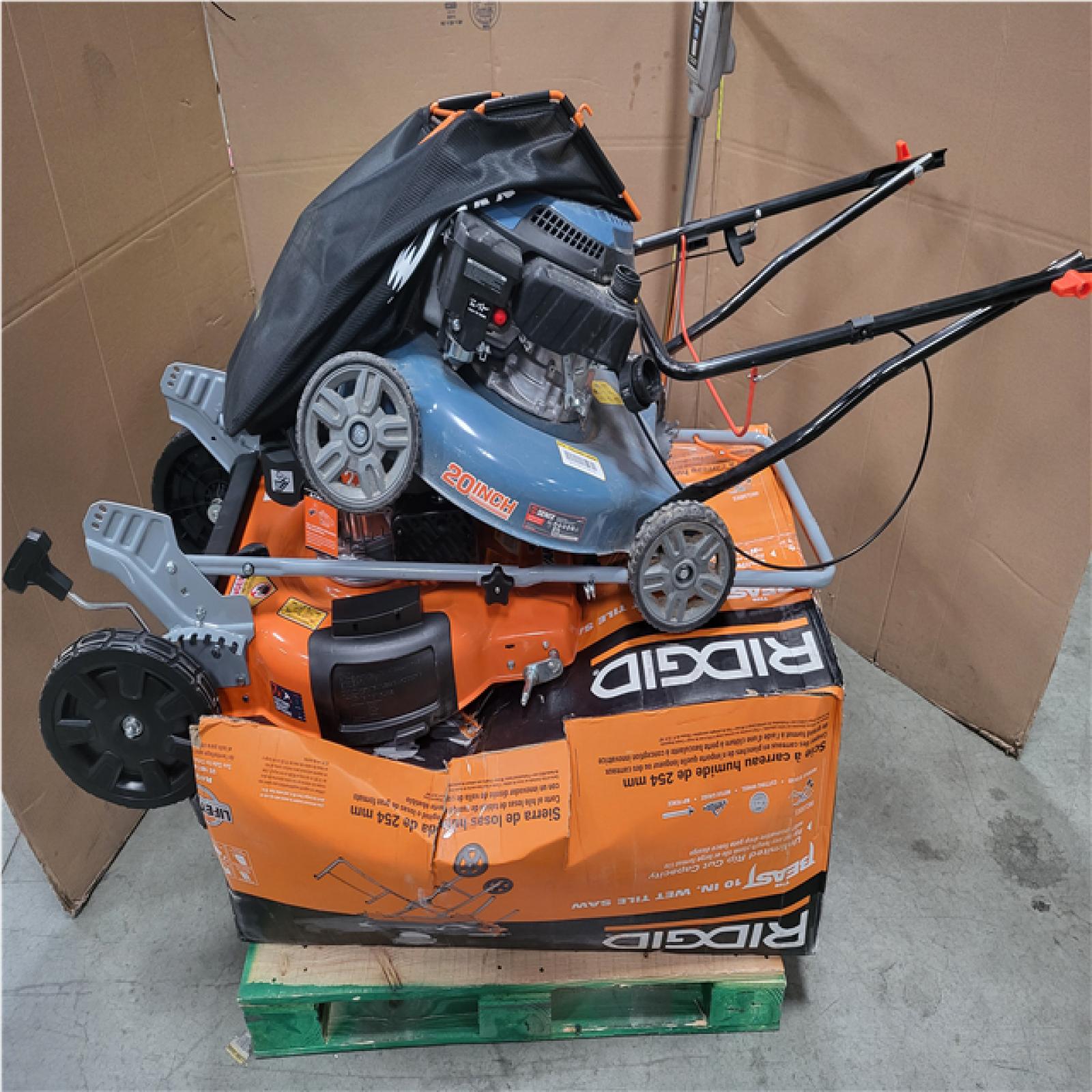 CALIFORNIA AS-IS OUTDOOR POWER EQUIPMENT