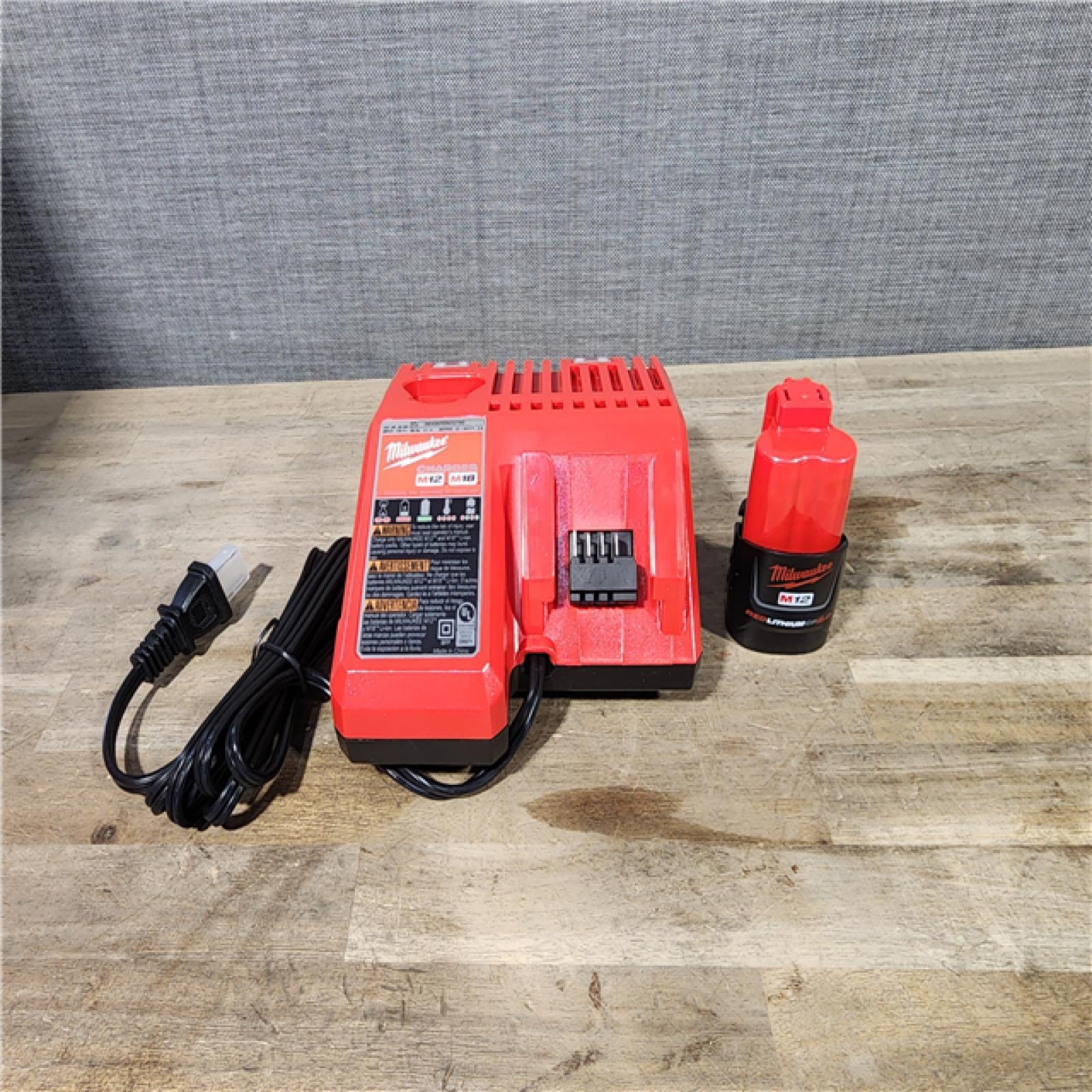 HOUSTON LOCATION - AS-IS M12 12V Lithium-Ion Cordless Cable Stripper Kit for Cu THHN/XHHW Wire