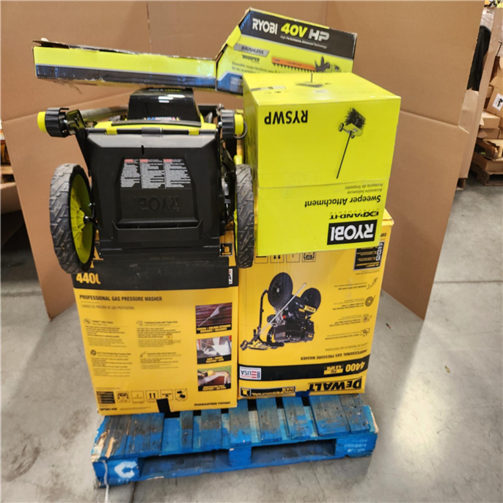 CALIFORNIA AS-IS OUTDOOR POWER EQUIPMENT
