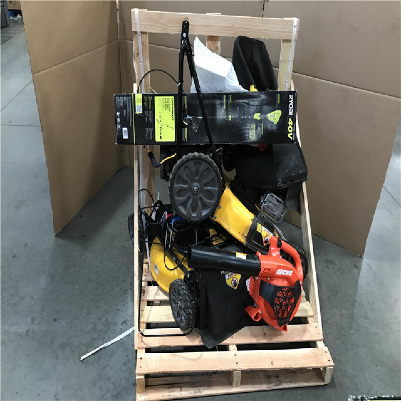 CALIFORNIA AS-IS OUTDOOR POWER EQUIPMENT