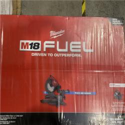 NEW- M18 FUEL 18V Lithium-Ion Brushless Cordless 12 in. Dual Bevel Sliding Compound Miter Saw (Tool-Only)
