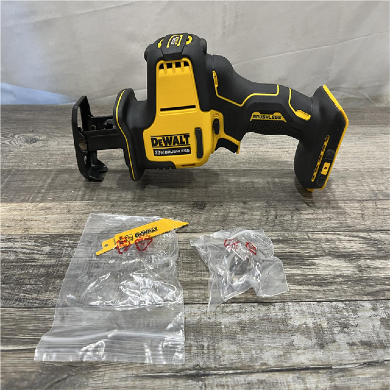 AS-IS DEWALT ATOMIC 20V MAX Cordless Brushless Compact Reciprocating Saw (Tool Only)