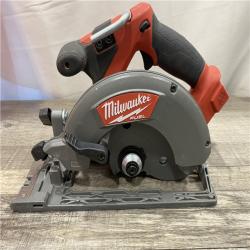 AS-IS Milwaukee FUEL 18V Lithium-Ion Brushless Cordless 6-1/2 in. Circular Saw (Tool-Only)