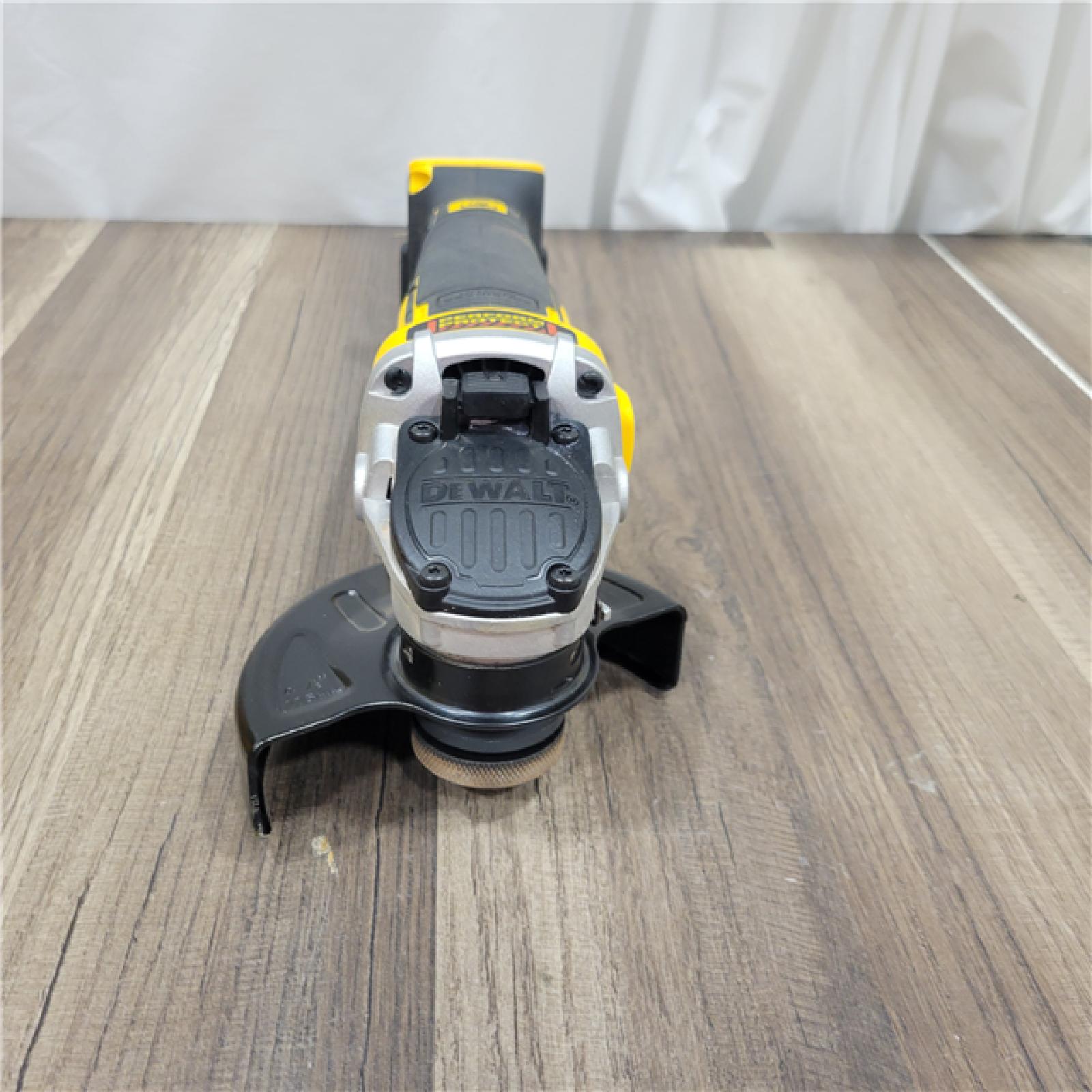 AS-IS DeWalt DCG405B 20V Max XR 4.5-Inch Slide Switch Small Angle Grinder (Tool Only)
