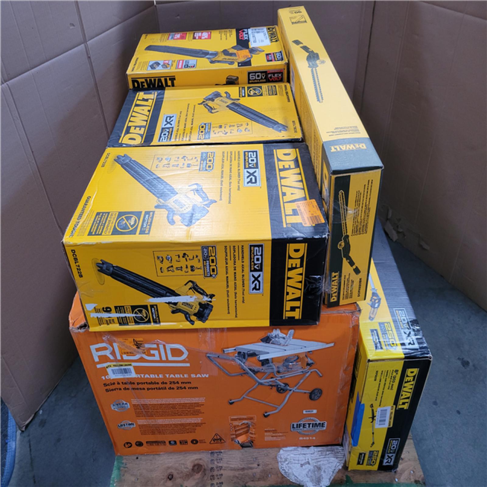 CALIFORNIA AS-IS TOOL PALLET