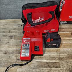 HOUSTON LOCATION - AS-IS Milwaukee M18 1/2 in. Cordless Brushless High Torque Impact Wrench Kit (Battery & Charger)