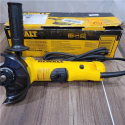 GOOD DEWALT 11 Amp Corded 4.5 in. Small Angle Grinder