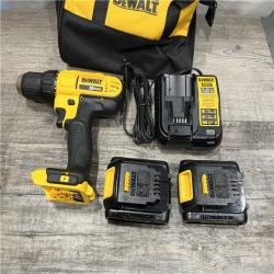 AS-IS DEWALT 20V MAX Cordless 1/2 in. Drill/Driver Kit