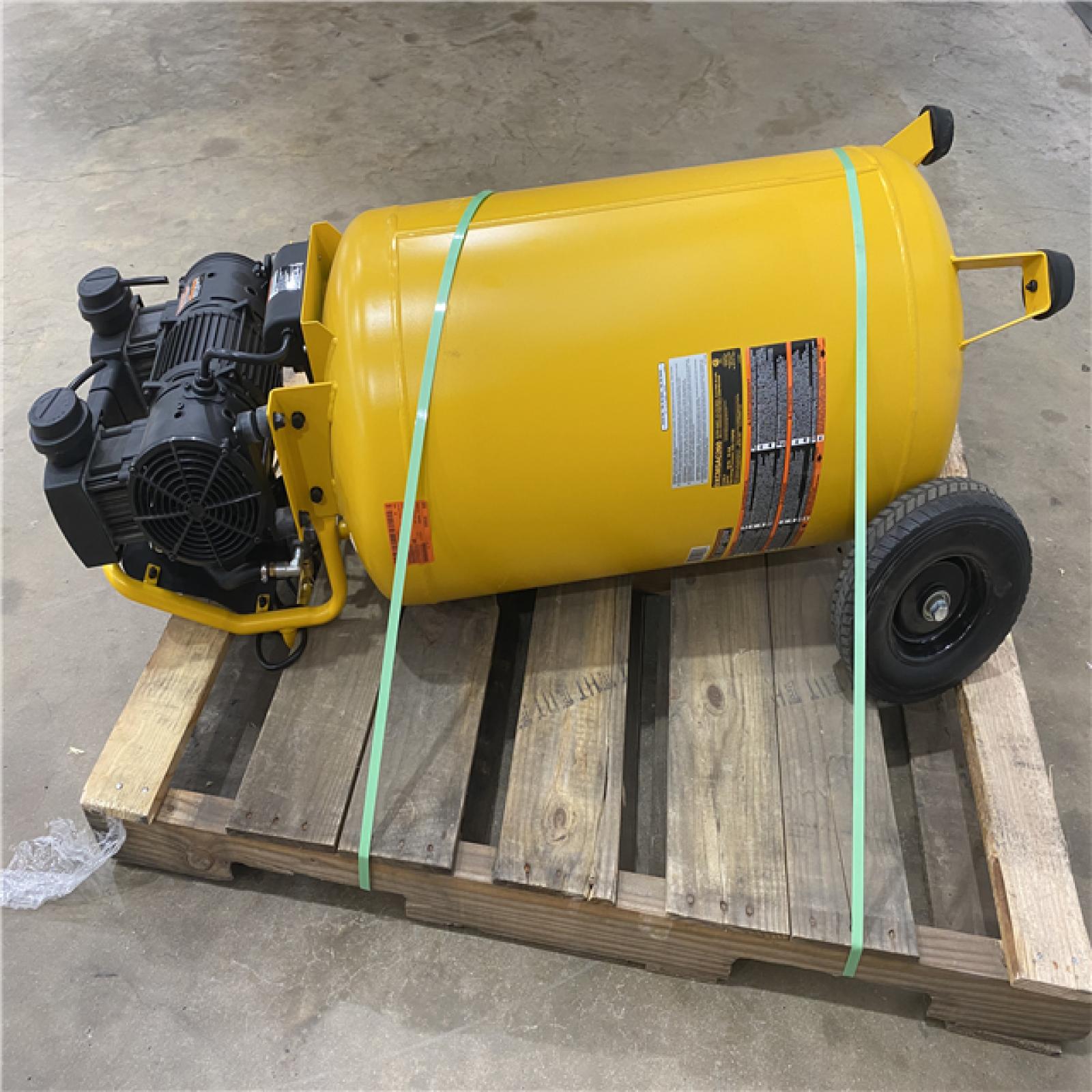 Houston Location - AS-IS Outdoor Power Equipment DEWALT 26 GALLONAIR COMPRESSER