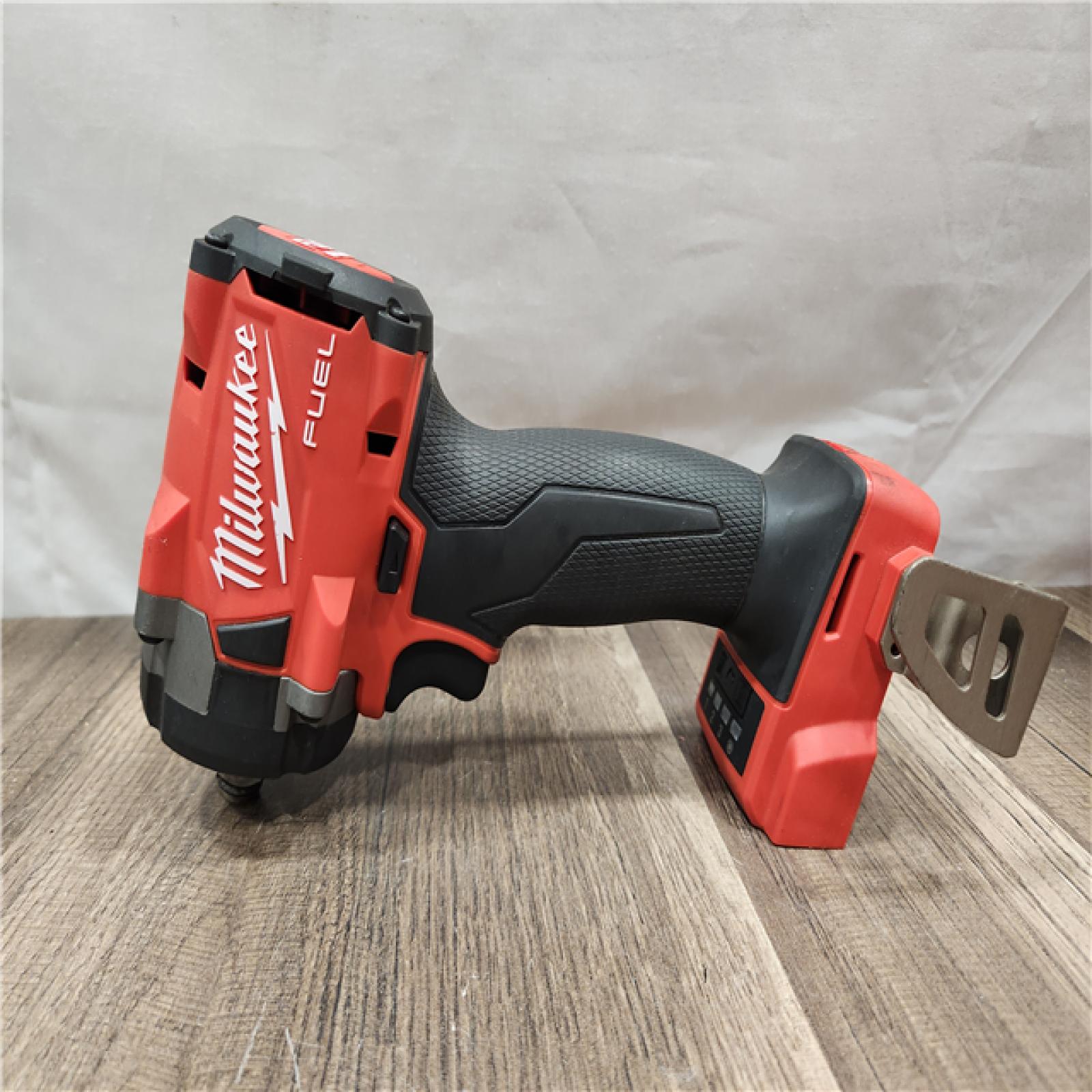 AS-IS- Milwaukee M18 18V Fuel 1/2 Compact Impact Wrench with Friction Ring (Tool-Only)