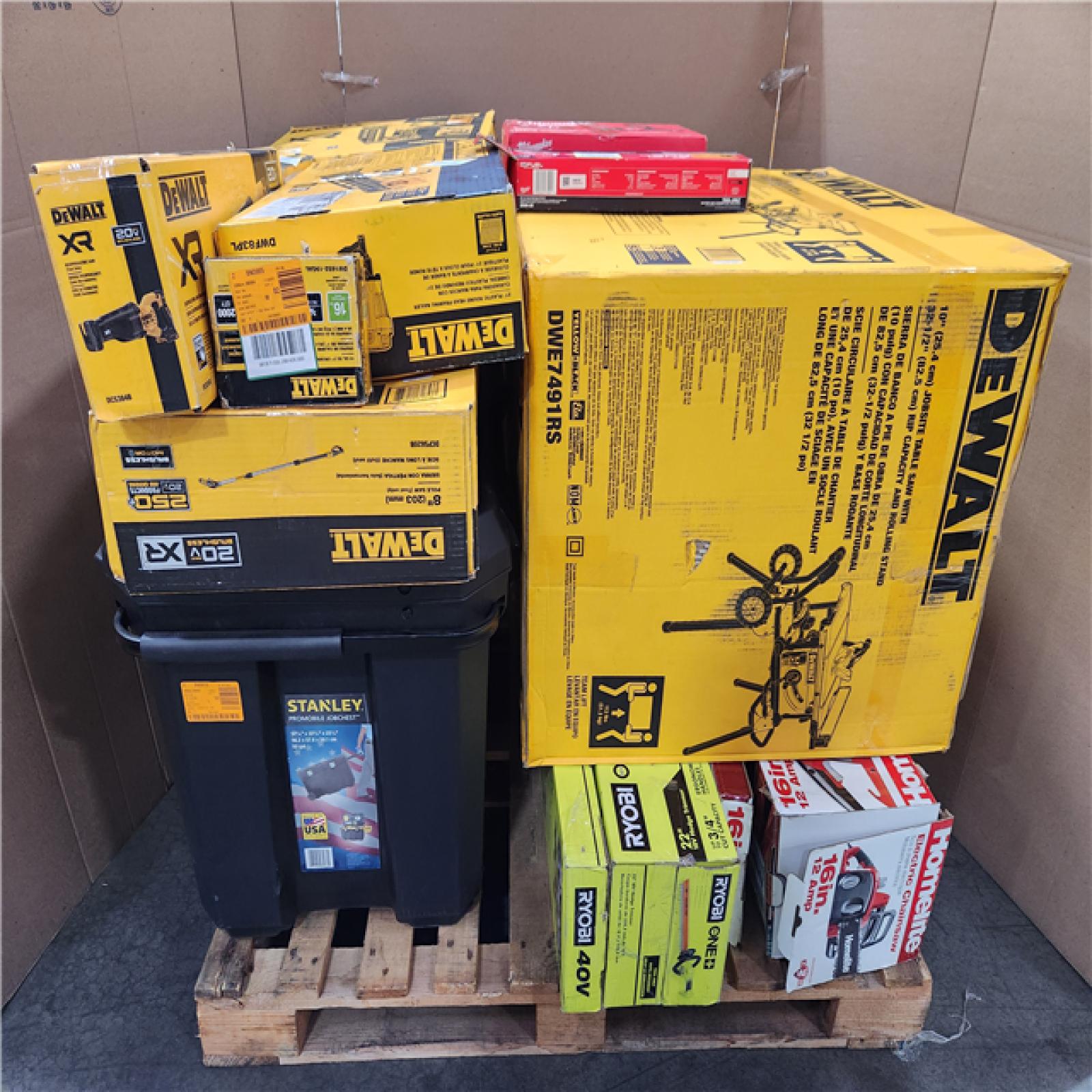 CALIFORNIA AS-IS TOOL PALLET