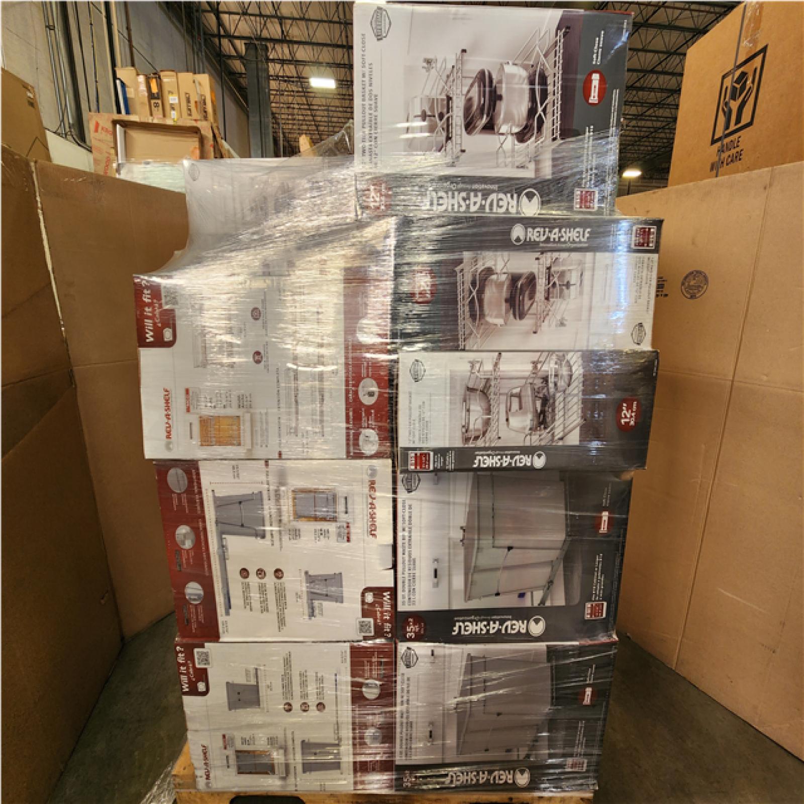Phoenix NEW Pallet of Mixed REV-SHELF (30-Boxes)