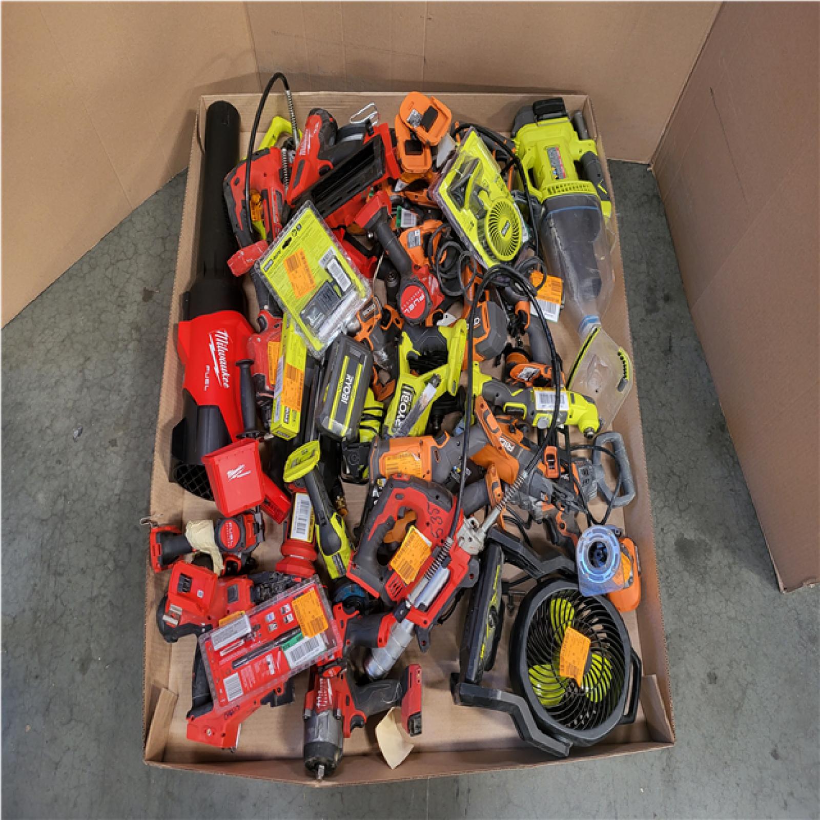CALIFORNIA AS-IS TOOL PALLET
