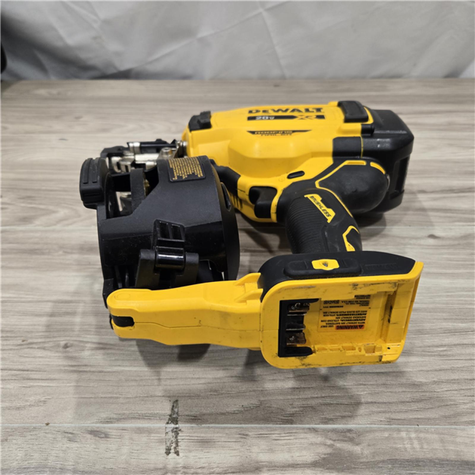 AS-IS DeWalt DCN45RNB 20V Max 15 Degree Cordless Coil Roofing Nailer (Tool Only)