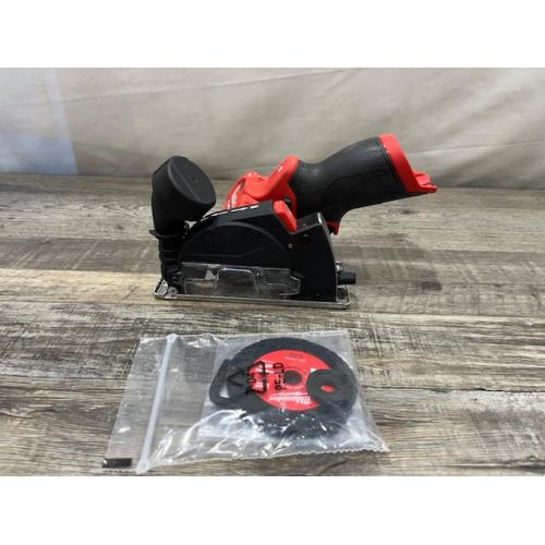 AS-IS Milwaukee FUEL 12V Lithium-Ion Brushless Cordless 3 in. Cut Off Saw (Tool-Only)