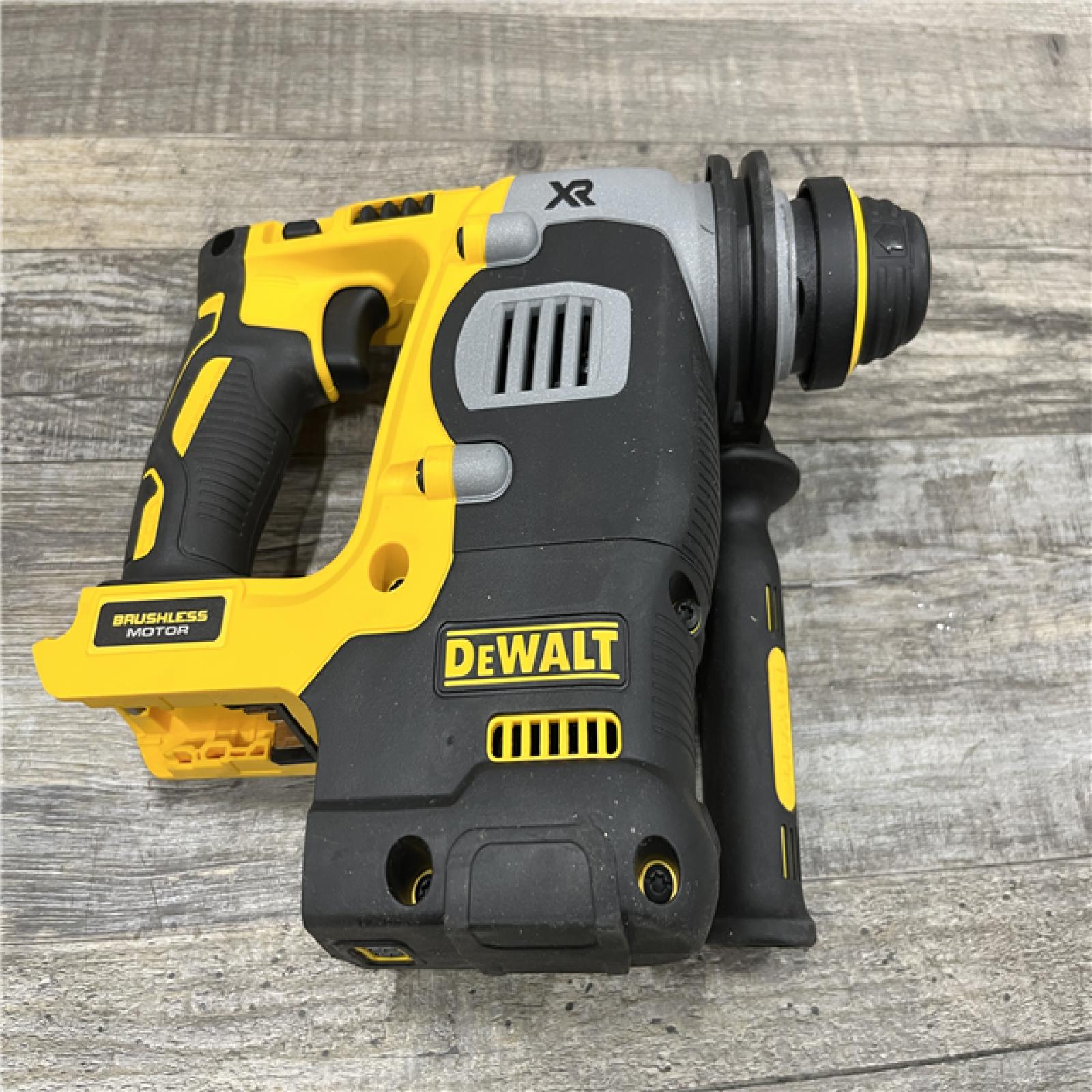 AS-IS DEWALT 20V MAX XR Cordless Brushless 1 in. SDS Plus L-Shape Rotary Hammer (Tool Only)